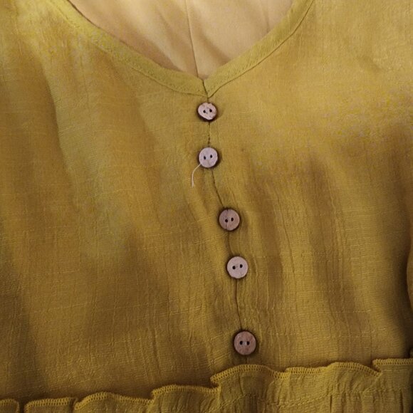 Naif tank summer dress NWOT Green Large - Picture 7 of 9